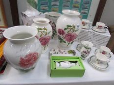 A quantity of Portmerion & Royal Worcester china etc.