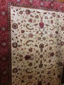 A Kesham carpet,