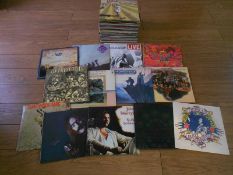 A Box (Appox 60) of Progressive and Classic Rock LP’s records Roy Harper Sweet,