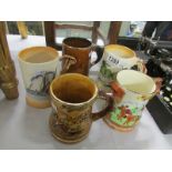 5 Arthur Wood tankards