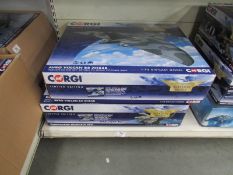 2 Corgi Aviation Archive limited edition being AA27201 Avro Vulcan XH558 and AA34605 Dehavilland