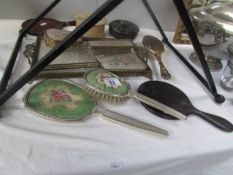 A dressing tray, mirrors,