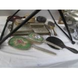 A dressing tray, mirrors,