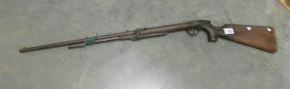 A BSA rifle (possibly 117)