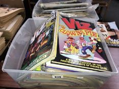 A collection of Viz comics and annuals