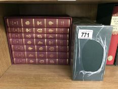 Folio Society Books - A 7 book box set of Jane Austen novels and a 3 book set of John Galsworthy