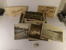 A mixed lot of UK and European postcards
