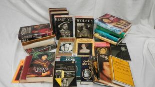 Henry VIII and Tudor - A collection of books mainly on Henry VIII & Tudor England including books