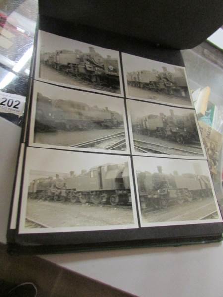5 albums of 1960/1970's railway photographs covering BR standard class steam locomotives, - Image 11 of 11