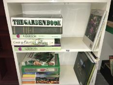 A good collection of gardening books