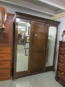 An Edwardian wardrobe.