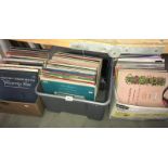 3 boxes of mixed records