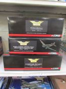 3 boxed Crogi Aviation Archive limited edition 1.