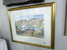 A signed limited edition print, Lake District, Grasmere-Westmorland,