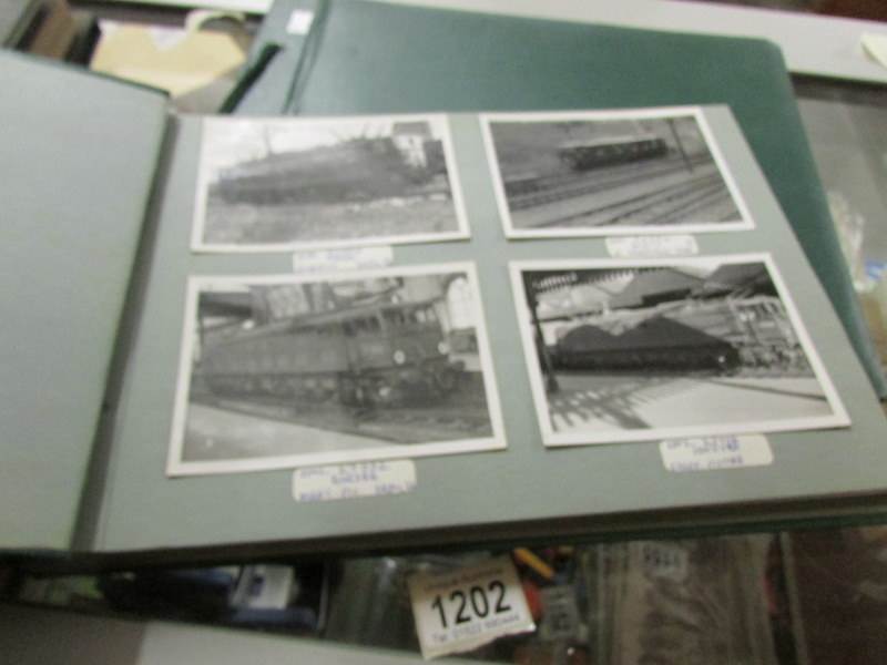 5 albums of 1960/1970's railway photographs covering BR standard class steam locomotives, - Image 7 of 11