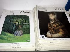 Art - A large collection of The Masters from Knowledge Publications including Millais, Goya,