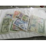 47 foreign bank notes,