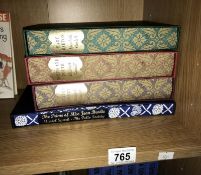 Folio Society Books - 3 Elizabeth Gaskell books including North and South and The Prime of Miss
