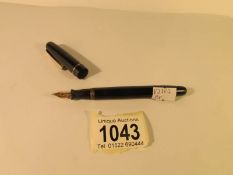 A Swan self filler Mabie Todd & Co., Lrd., fountain pen, Pat No.
