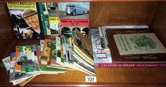 Railway & Buses - 28 Ian Allan ABC books,