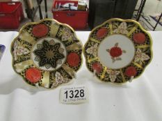 2 Royal Crown Derby pin trays