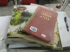 A Geographers' London atlas and other books etc