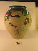 A Moorcroft vase, Degas Ballerina Impressions design, Limited edition 59/60, Emma Bossons,