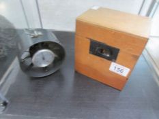 A cased Anemometer (wind speed instrument)