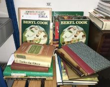 A good collection of illustrated books including Beryl Cook,