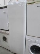 An Indesit freezer.