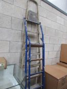 2 large step ladders,