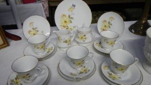 A part china tea set.