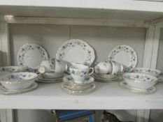 A china tea set.