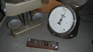 A set of Salter scales and one other,