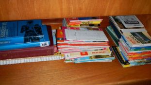 A quantity of books on geography and a quantity of maps including Ordnance Survey,