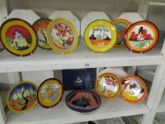 A quantity of collector's plates including Wedgwood/Bradford exchange, Clarke, Royal Doulton etc.