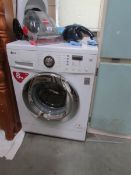 An LG washing machine,