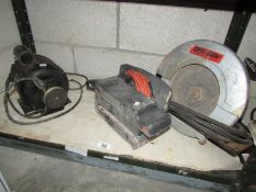 A mixed lot of electrical tools etc.