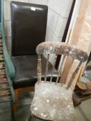 2 old chairs,