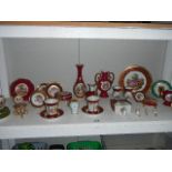 A good collection of Limoges porcelain.