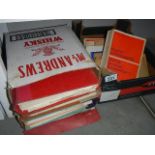 A quantity of fire service manuals etc.