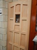 5 new hardwood exterior doors.