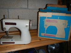 A vintage Meccano sewing machine,