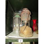 2 Tilley lamps (one shade a/f)