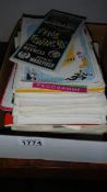 A large quantity of old theatre programmes, mostly 1940's.