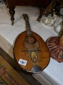 An unusual inlaid mandolin.