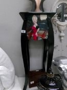 A modern stand with drawers depicting Marilyn Monroe.