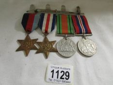 A WW2 war medal, defence medal,