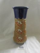 A Royal Doulton stone ware vase.