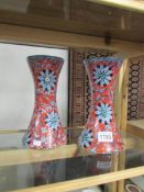 A pair of Wood & Sons Chung vases.